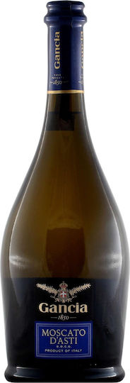 Gancia Κρασί Moscato d'Asti Moscato Bianco Λευκό Ημίγλυκο D' Asti Αφρώδες 750ml