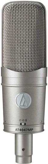 Audio Technica AT 4047/MP Πυκνωτικό Μικρόφωνο XLR Shock Mounted για Φωνητικά
