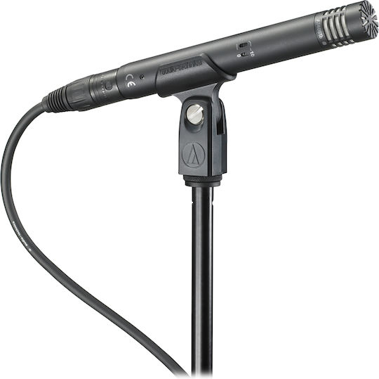 Audio Technica AT 4051b Condenser (Small Diaphragm) XLR Microphone Shock Mounted for Studio