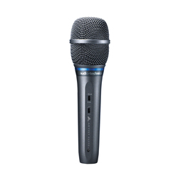 Audio Technica Condenser (Large Diaphragm) XLR Microphone AE5400 Shock Mounted/Clip On Mounting Voice