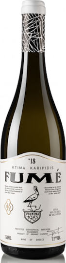 Ktima Karipidi Organic Wine Fume Sauvignon Blanc White Dry 750ml