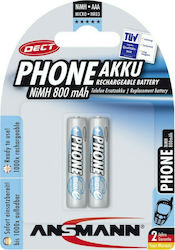 Ansmann AAA 800mAh 1.2V 2τμχ