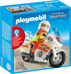 Playmobil Γιατρός & Μοτοσυκλέτα Πρώτων Βοηθειών