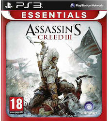 Assassin's Creed III (Essentials) PS3 Game