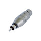 Neutrik NA2FPMM Konverter RCA männlich zu XLR weiblich Silber 1Stück