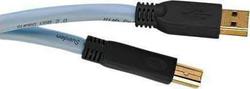 Supra USB 2.0 USB-A Male To USB-B Male USB Cable Light Blue 1m Supra USB 2.0 USB-A Male To USB-B Male USB Cable Light Blue 1m