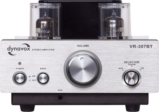 Dynavox VR-307 BT Hybrid Integrated Hi-Fi Amplifier Stereo Silver