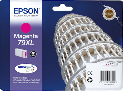 Epson 79XL Cartuș de cerneală original pentru imprimante InkJet Magenta (C13T79034010)