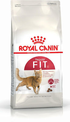 Royal Canin Regular Fit 32 Trockenfutter für erwachsene Katzen mit Geflügel 10kg