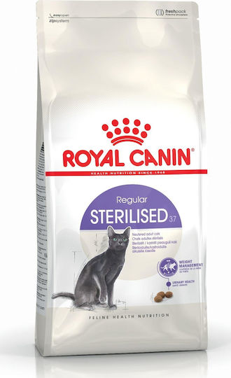 Royal Canin Regular Sterilised 37 Dry Food for Adult Sterilized Cats with Poultry 0.4kg
