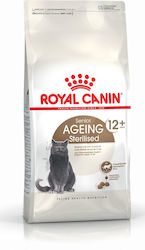 Royal Canin Senior Ageing Sterilised 12+ Trockenfutter für ältere kastrierte Katzen mit Geflügel 0.4kg