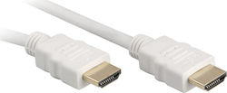 Sharkoon HDMI 1.4 HDMI-Stecker - HDMI-Stecker 1m Weiß Sharkoon HDMI 1.4 HDMI-Stecker - HDMI-Stecker 1m Weiß