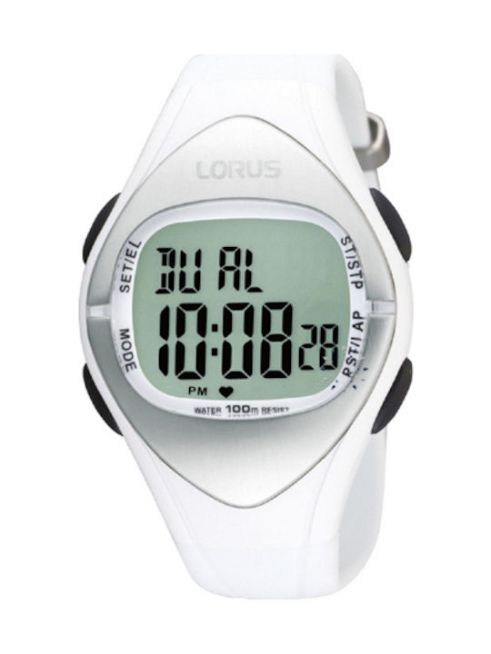 Lorus Digital Uhr mit Weiß