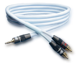 Supra Audio Cable 3.5mm male - 2x RCA male 1m (MP)