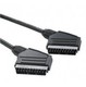 VCOM Cable Scart male - Scart male 5m Black CR-300