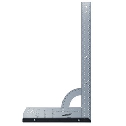 Wolfcraft Unghiometru Tâmplari Metalic cu Patoura de lungime 50cm cu Raportor