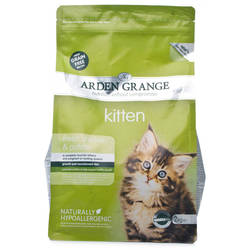 Arden Grange KItten Trockenfutter für junge Katzen mit Huhn / Kartoffeln 2kg