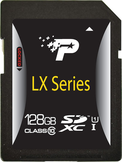 Patriot LX Series SDXC 128GB Class 10 U1 UHS-I