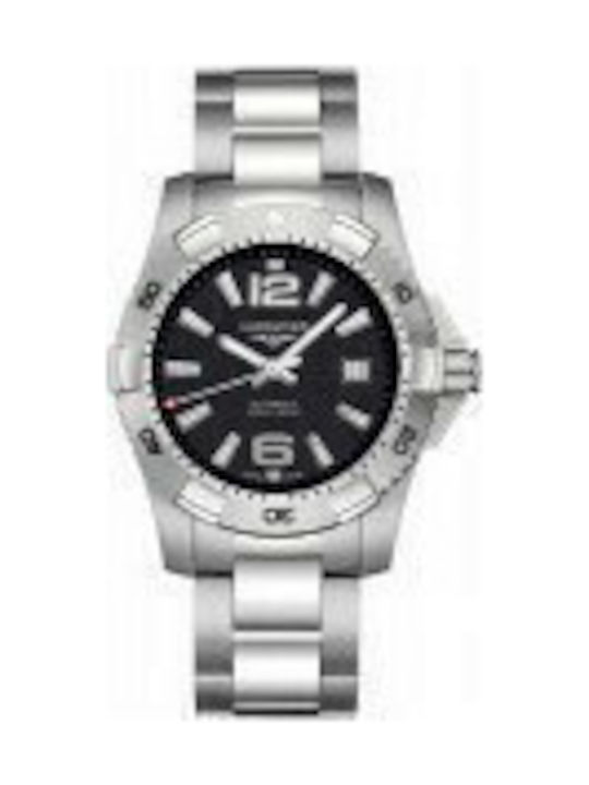Longines Часовник Автоматичен с сребърен Метална верижка