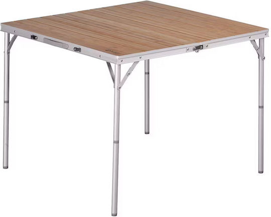 Outwell Tabelul Aluminiu pentru Camping Pliabil 90x90x70cm Maro