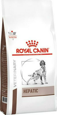Royal Canin Veterinary Hepatic 12kg Trockenfutter für erwachsene Hunde mit Mais und Reis