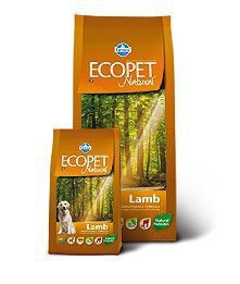 Farmina Ecopet Natural Adult Medium 12kg Trockenfutter für erwachsene Hunde mittlerer Rassen mit Lamm