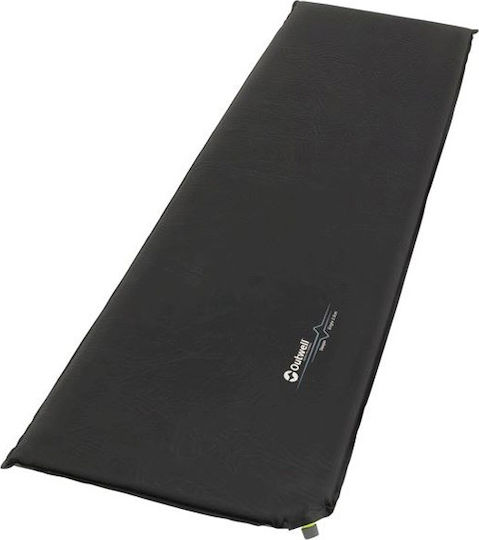 Outwell Sleepin Single 5.0 cm Self-Inflating Single Camping Sleeping Mat 183x65cm Thickness 5cm in Black color