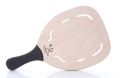 My Morseto Beach Racket Beige 380gr with Straight Handle Black