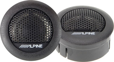 Alpine Set Car Audio Round Tweeters 88dB