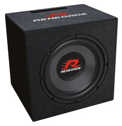 Renegade Car Audio RXV 1000 Car Audio Subwoofer 10" 500W RMS with Box