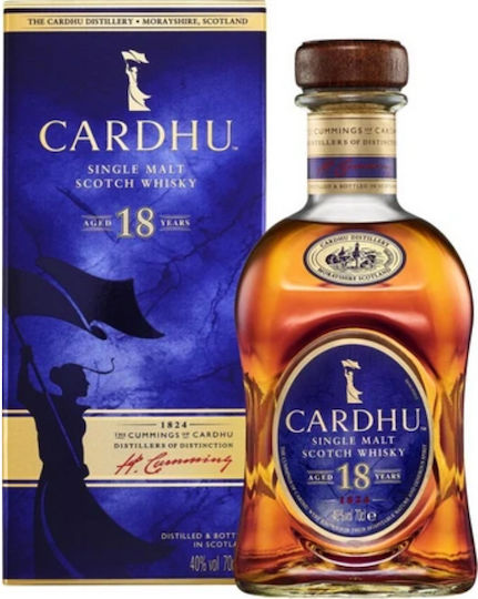 Single Malt Ουίσκι 18 Ετών Σκωτίας 40% 700ml