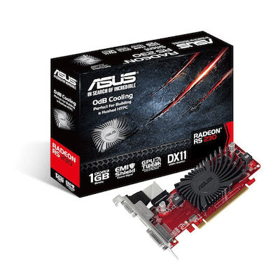 Asus Radeon R5 230 1GB GDDR3 Graphics Card 90YV06B0 M0NA00