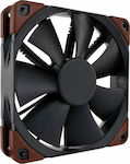 Noctua NF-F12 industrialPPC-2000 IP67 Gehäuselüfter 120mm mit Verbindung 4-Pin PWM 1Stück Schwarz