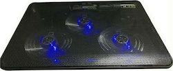 N192 Cooling Pad με 3 Ανεμιστήρες και Φωτισμό