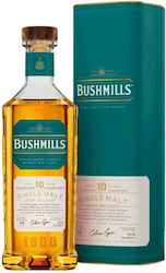 Bushmills Single Malt Whisky 10 Ani Irlanda În Cutie 40% 700ml