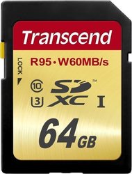 Transcend Ultimate SDXC 64GB Clasa 10 U3 UHS-I