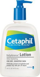 Cetaphil Daily Advance Moisturizing Lotion for Dry Skin 470ml