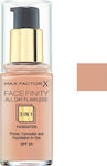 Max Factor Facefinity All Day Flawless 3 In 1 Foundation SPF20 45 Warm Almond 30ml