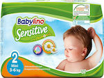 Babylino Tape Diapers Chamomile Sensitive No. 2 for 3-6 kgkg 26pcs