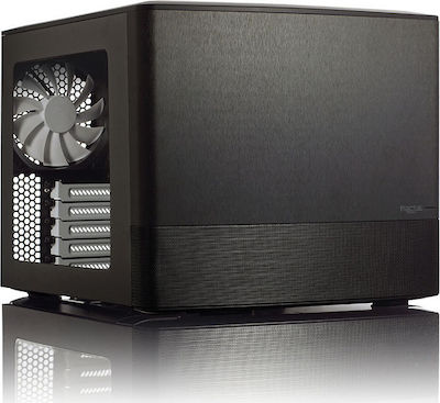 Fractal Design Node 804 Cube Κουτί Υπολογιστή με Πλαϊνό Παράθυρο Μαύρο