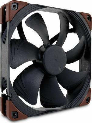 Noctua NF-A14 industrialPPC-3000 Gehäuselüfter 140mm mit Verbindung 4-Pin PWM 1Stück Schwarz