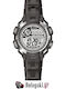 Jaga Digital Men's Watch 46mm Battery with Black Rubber Strap