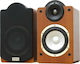 Taga Harmony Ζεύγος Ηχείων Hi-Fi Βιβλιοθήκης Platinum S-90 SL 90W 2 Δρόμων Καρυδιά