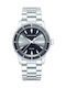 Hamilton Ανδρικό Ρολόι 42mm Μπαταρίας με Ασημί Μεταλλικό Μπρασελέ