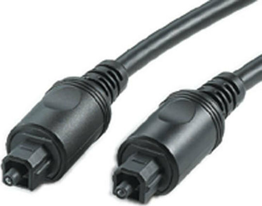 Roline Optical Audio Cable TOS male - TOS male Μαύρο 5m (11.09.4385)