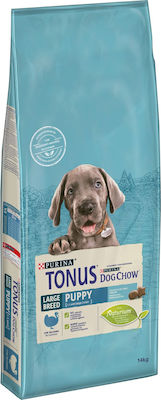 Purina Tonus Dog Chow Puppy Large 14kg Dry Food for Puppies of Large Breeds with Turkey