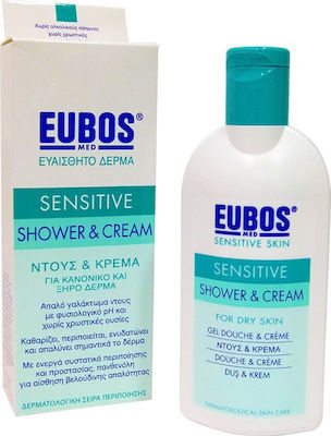 Eubos Sensitive Shower & Cream Lichid pentru Corpul 200ml