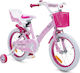 Byox Puppy 16 Inch Kids' Bicycle BMX Pink