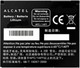 Alcatel GCAB30B4000C1 Baterie de înlocuire 750mAh pentru One Touch 2010D