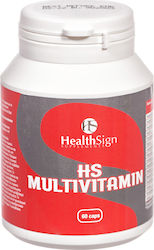 Health Sign Multivitamine für Energie & Unterstützung des Immunsystems 60 Mützen